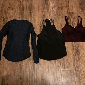 Lululemon Top Lot Bundle of 3